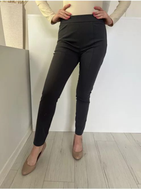 (M) Grafitszürke Oldalt Cipzáros Hátul Díszzsebes Nadrág