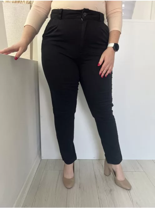 Primark (M) Fekete Gombos, Cipzáros Zsebes Nadrág