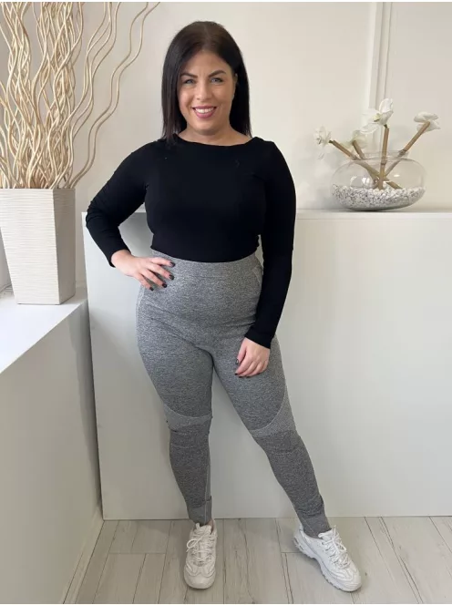 Dare2B (XL) Szürke Anyagában Mintás, Gumisderekú Rugalmas Anyagú Nadrág