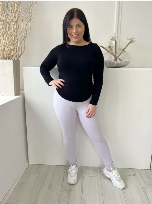 Adidas (L) Halvány Lila Gumisderekú Rugalmas Anyagú Nadrág