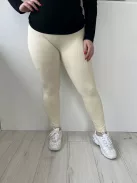  (L) Sárga Anyagában Bordázott Rugalmas Anyagú Nadrág