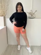 USA Pro (L) Lazac Széles Gumisderekú Díszvarrásos Rövidnadrág