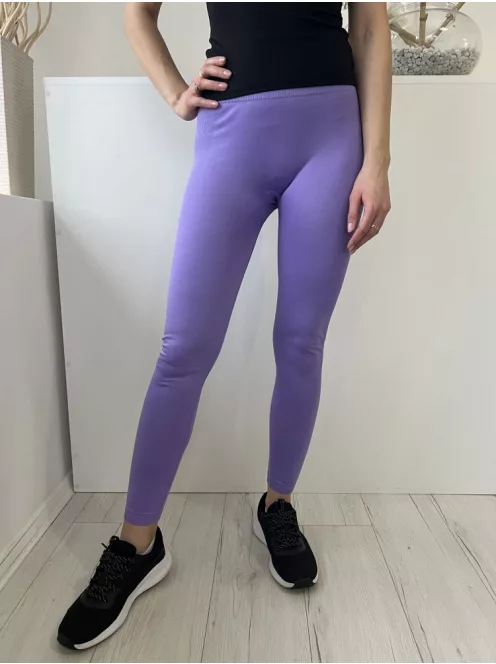 Primark (S) Lila Anyagában Bordázott Gumisderekú, Rugalmas Anyagú Nadrág