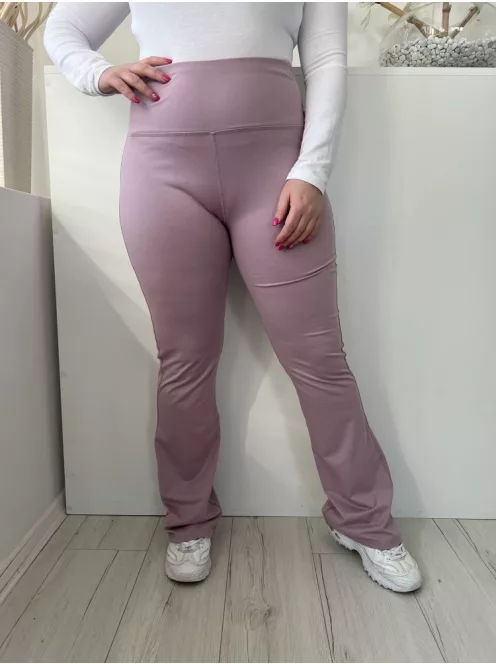 Primark (L) Lila Széles Gumisderekú Trapéz Szárú, Rugalmas Anyagú Nadrág