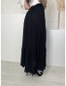 Papaya (M) Fekete Hátul Gumisderekú Lenge Fazonú Szoknya