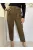 TopShop (S) Khaki Kapcsos, Cipzáros Díszöves, Zsebes Nadrág