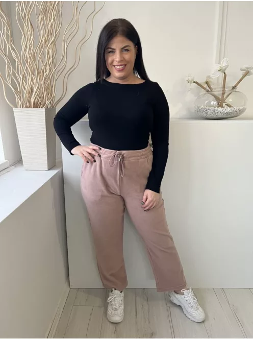 Damart (XL) Haboskakaó Derékban Összehúzható, Megkötős Zsebes, Polár Alapanyagú, Melegítő Nadrág