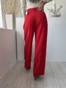 Cider (M) Piros Elől Kapcsos, Övtartós Zsebes, Bőszárú Nadrág