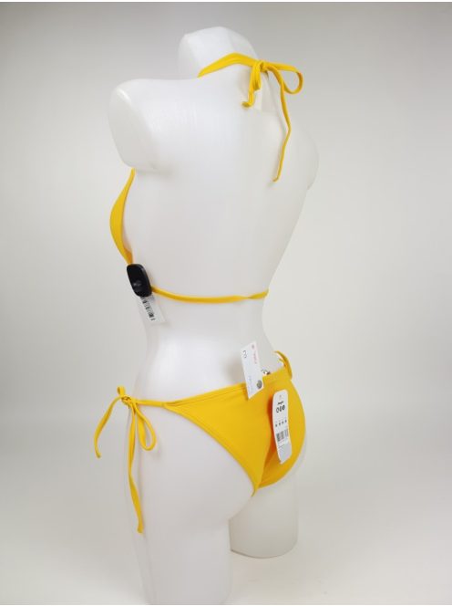 FELSŐ Új Jennyfer ( L és M méretben) Kanári Sárga Pántos Megkötős Szivacsos Bikini